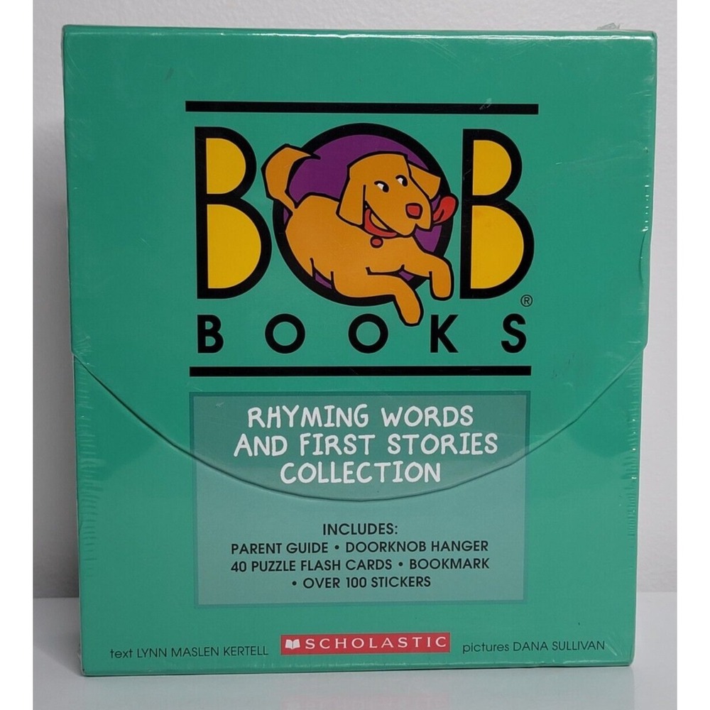 Bob Books Reading Rhyming Words Homeschool PreK Kindergarten First Grade NEW